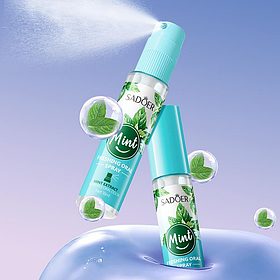 Освежитель для полости рта со вкусом мяты Sadoer, 18 мл.