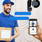 Дверний дзвінок з камерою + Подарунок Розумне WiFi реле Smart Home 16A / Бездротовий дзвінок / Відеодзвінок на двері, фото 5