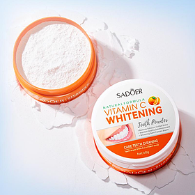 Порошок для отбеливания зубов с витамином С Sadoer, 60 г.