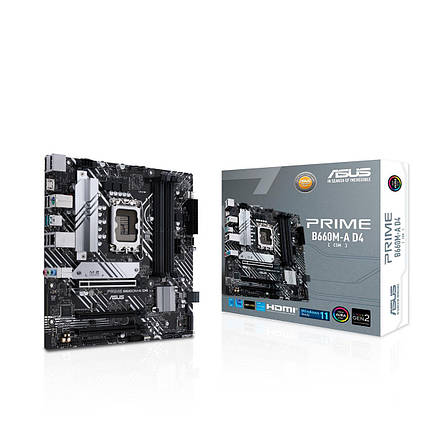 Материнська плата Asus Prime B660M-A D4-CSM Socket 1700, фото 1