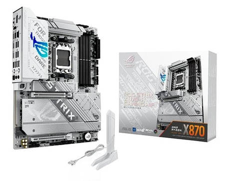 Материнська плата Asus ROG Strix X870-A Gaming WiFi Socket AM5, фото 1