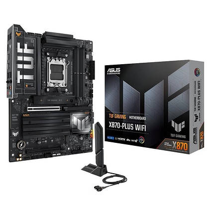 Материнська плата Asus TUF Gaming X870-Plus WiFi Socket AM5, фото 1