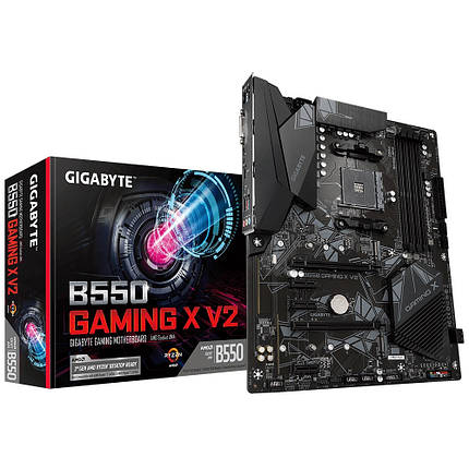 Материнська плата Gigabyte B550 Gaming X V2 Socket AM4, фото 1