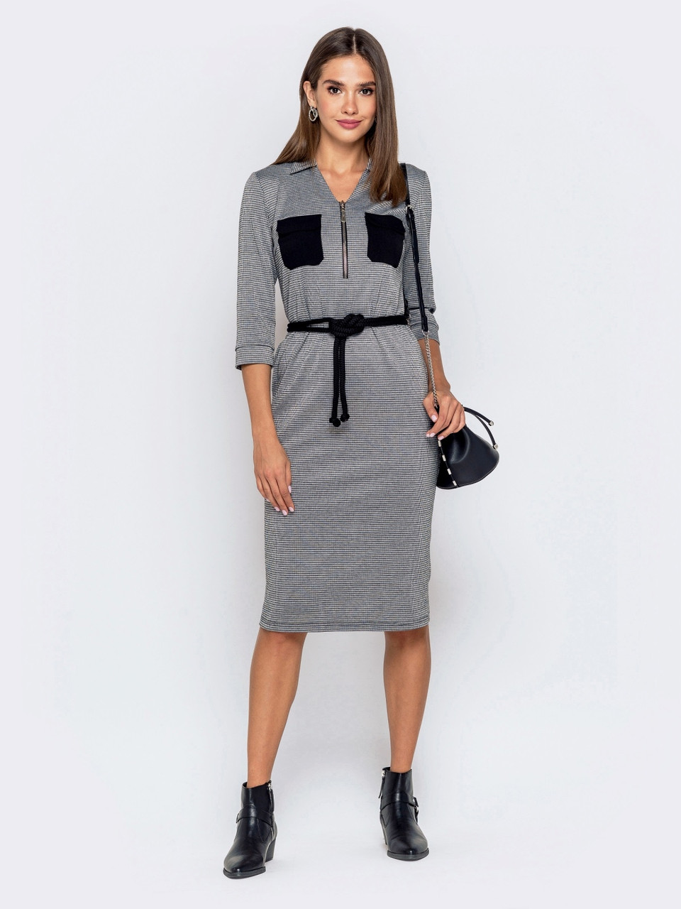 Стильна брендова сукня лаконічний дизайн  ідеальна посадка по фігурі, фото 1
