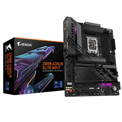 Материнська плата Gigabyte Z890 Aorus Elite WiFi7 Socket 1851, фото 1