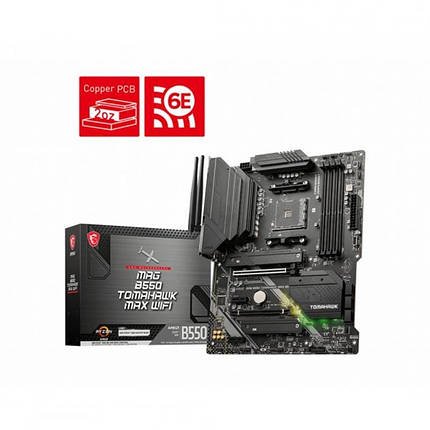 Материнська плата MSI MAG B550 Tomahawk Max WiFi Socket AM4, фото 1