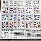 Набір наліпок Метелики 100 листів NKL088, фото 5