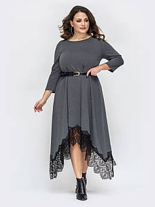 Сукня жіноча святкова елегантна на вихід чорна