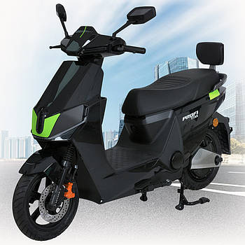 Електроскутер на акумуляторі 1500W з 12 дюймовими колесами та швидкістю 60 км/год MES 1026-1 TITAN Чорний
