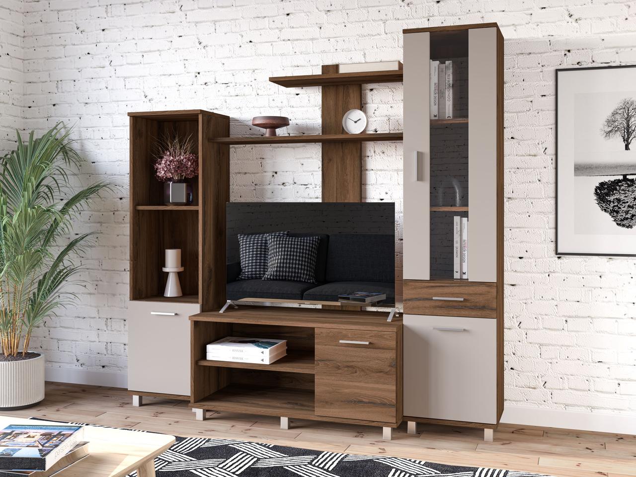 Вітальня Вінер 1 Svit mebliv , Дуб Ліворно/Тофі