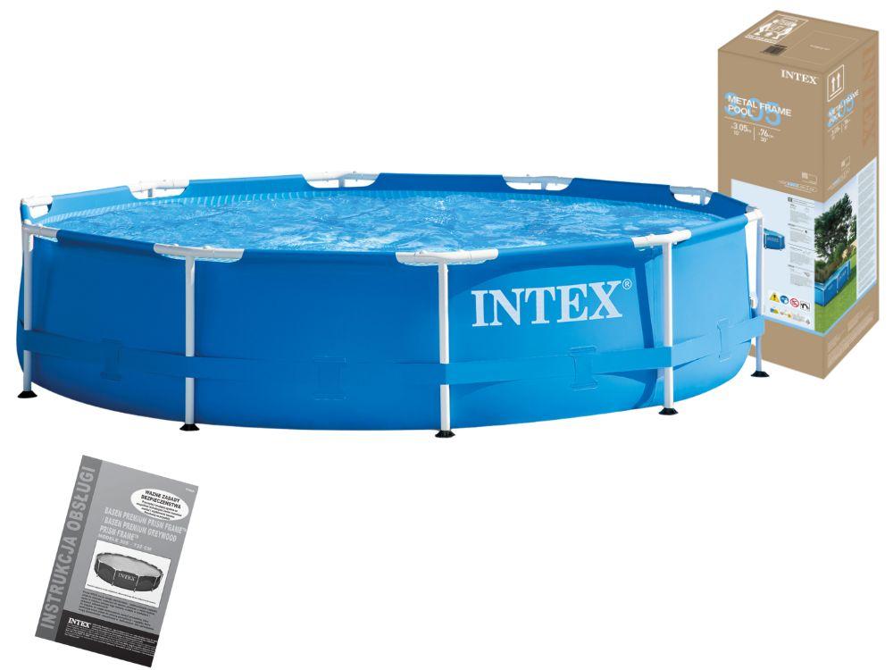 Басейн каркасний Intex 28200 розмір 305х76см, об'єм 4485л