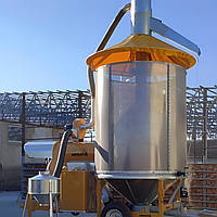 Мобільна сушарка Mecmar серія CPT від 30 до 80 тонн