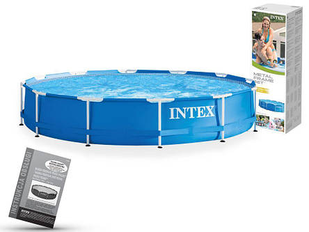 Басейн каркасний Intex 28210 розмір 366x76см, об'єм 6503л, фото 1