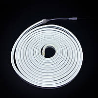 Гнучкий неон 12В SMD 2835 120 д.м. IP65 8/16мм холодний бiлий колір 5м (ціна 1м)