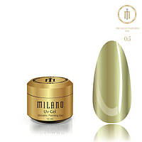 Milano Cosmetic Металева фарба №5 Metallic Painting Gel для нігтів , 10 мл