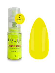 Спрей для омбре Edlen Ombre Spray Color №07 жовтий, 5 грам