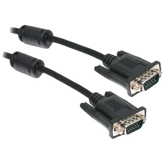 Кабель Maxxter VGA-VGA 1.8m Black (V-VGA-6)