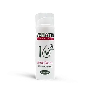 Пом'якшуючий крем із сечовиною Veratin Emollient Urea cream 10%, 50 мл