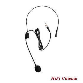 Гарнітура чорного кольору для UHF радіосистем DV Audio BGX-24/224