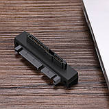 Адаптер SFF-8482 (SAS) — SATA 22-pin • Кутовий • Для серверних материнських плат, фото 3