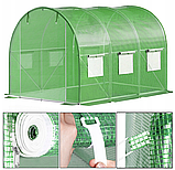 Теплиця для городу з вікнами готова 6м2 3х2 м Збірна теплиця на дачу для дому Садовий парник, фото 3
