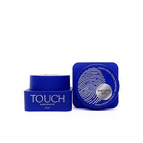 Гель-фарба для дизайну нігтів Touch Metallic gel, 5 мл
