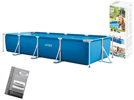 Басейн каркасний Intex 28273 розмір 450x220x84см, об'єм 7127л, фото 1