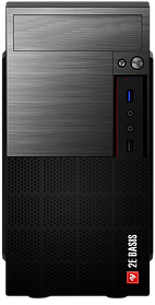 корпус 2E Basis RD860 Black (2E-RD860-3U)