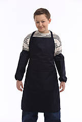 Фартух із нарукавниками дитячий для уроків праці та малювання синій (13-15 років, зріст 158-170 см)