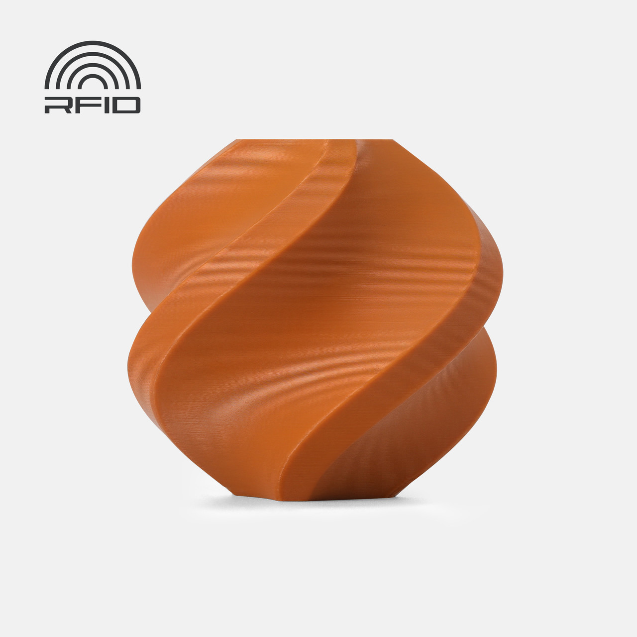 Пластик філамент без котушки Bambu Lab PETG HF Peanut Brown (33801), Refill, 1.75мм, 1кг, 325м, 230-260°C, високошвидкісний друк