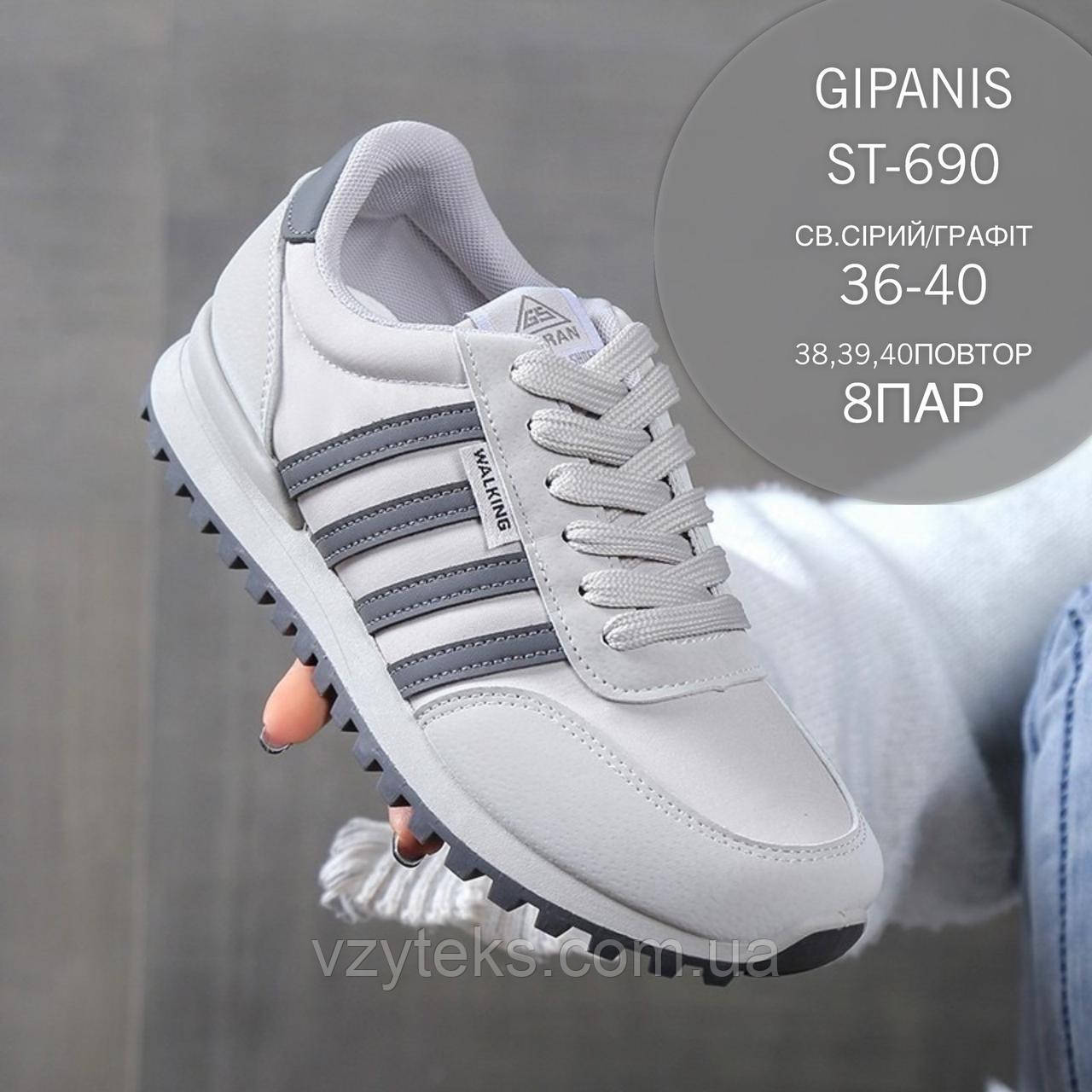 Кросівки Gipanis жіночі оптом