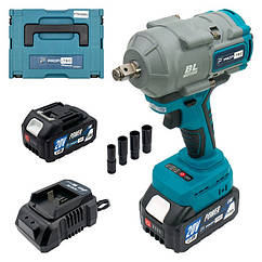 Гайковерт акумуляторний PROFI-TEC PTW2100BL POWERLine (з 2 АКБ і ЗП)