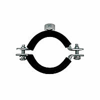 Обойма для труб сталева з віброгасником, хомут 41-47 мм (1 1/4") М8