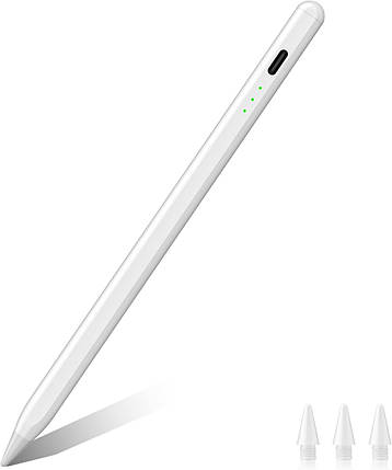 Cisco Pen сумісний з iPad 2018-2023, стилус-олівець із магнітним кріпленням і чутливістю до нахилу, с, фото 1