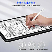 Cisco Pen сумісний з iPad 2018-2023, стилус-олівець із магнітним кріпленням і чутливістю до нахилу, с, фото 5