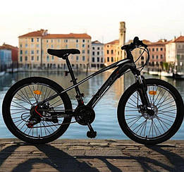 Велосипед гірський Viper Nevada" FRD 26" рама 13", дискові гальма, чорно-білий