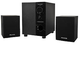 Microlab Акустична система M-109 2.1, 10W, mini-jack, чорний