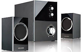 Microlab Акустична система M-223 2.1, 17W, mini-jack, чорний