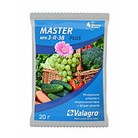 Мінеральне добриво Master Plus NPK 3-11-38 20 г.