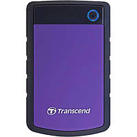 Transcend Портативний жорсткий диск 2TB USB 3.1 StoreJet 25H3 Фіолетовий