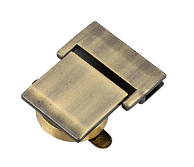 Замок сумочний магнітний СК-65712 розмір 32*25мм колір Антик