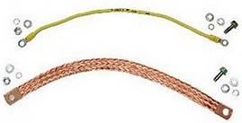 ZPAS Комплект кабелів заземлення 6 мм2, 9шт