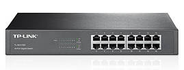 TP-Link Комутатор TL-SG1016D 16xGE некерований 13" 1U