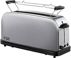 Russell Hobbs Тостер Oxford , 1000Вт, метал, довгі слоти, сріблястий