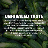 Кислий огірок Van Holten's Pickles Jumbo Sour Pickle-In-A-Pouch 1шт, фото 8
