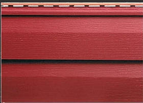 Сайдинг акриловий красний Альта-Профиль Канада Плюс