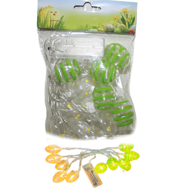 Гірлянда-пасхальні яйця MA22-66 10 шт. (MA22-67), фото 1