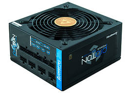 Chieftec Блок живлення Proton (850W), >85%, 80+ Bronze, 140мм, 1xMB 24pin(20+4), 1xCPU 8pin(4+4), 1xCPU 8pin, 3xMolex, 9xSATA,