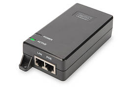 Digitus PoE-Інжектор PoE+ 802.3at, 10/100/1000 Mbps, Output max. 48V, 30W