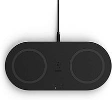 Belkin Dual Pad Wireless Charging Qi, 2x 10W[Black]